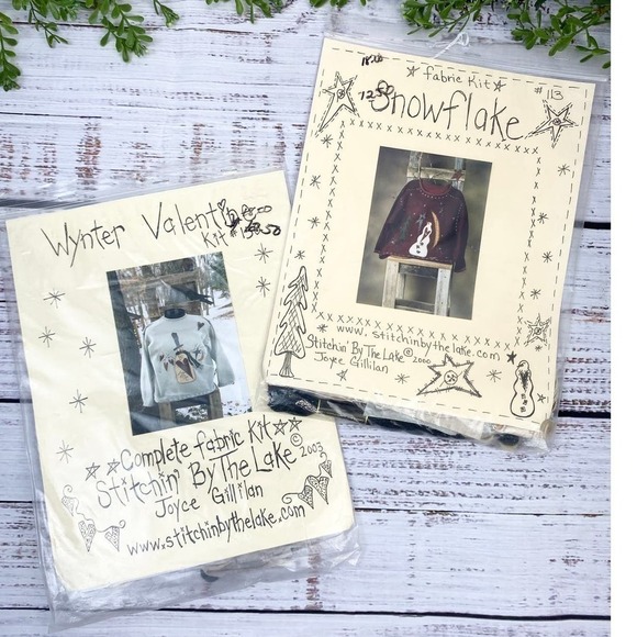 Vintage Stitching by the Lake Sewing Kit Sets - Picture 1 of 8